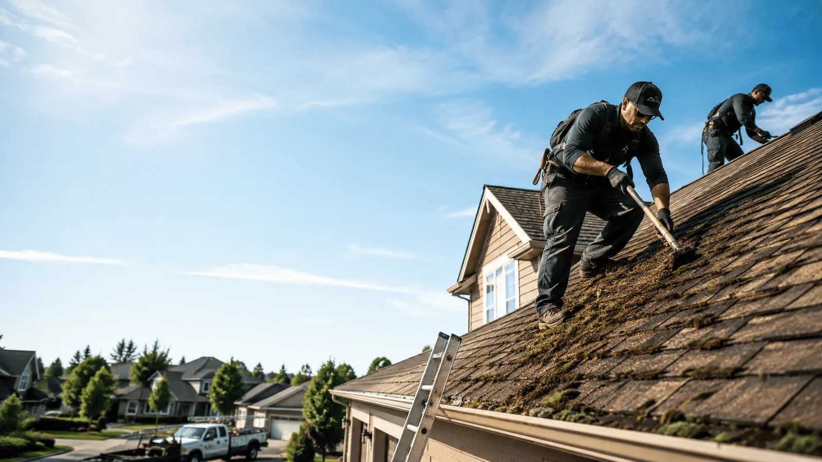 Roof Moss Removal in Hessmer, LA near me